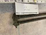 Art Deco Inverted Gas Swing Arm Wall Sconce Light Fixture Brass Burner Antique 2