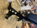 OEM Black Tall Sissybar Passenger Backrest Sportster 2004^ W pad Harley 883 1200