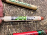 Lot Vtg Advertising Mini Bullet Pencils Advanced drainage funk sons Wonder Cave