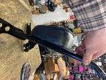 OEM Black Tall Sissybar Passenger Backrest Sportster 2004^ W pad Harley 883 1200