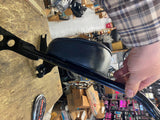 OEM Black Tall Sissybar Passenger Backrest Sportster 2004^ W pad Harley 883 1200