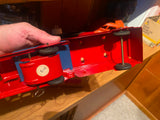 MARX PRESSED STEEL TIN TRUCK TOY LOG HAULER Vtg  Wind Up 1930'S Orig Box Mint!