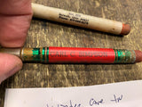 Lot Vtg Advertising Mini Bullet Pencils Advanced drainage funk sons Wonder Cave