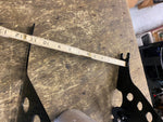 OEM Black Tall Sissybar Passenger Backrest Sportster 2004^ W pad Harley 883 1200