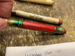 Lot Vtg Advertising Mini Bullet Pencils Advanced drainage funk sons Wonder Cave