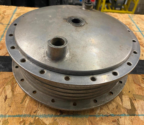 Hamburger Brake Hub Drum Harley Ironhead Sportster FX Boatail Plate shoes 64-72!