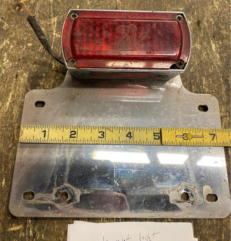 Vtg Old Skool Knight TailLight Chopper Harley Knucklehead Panhead Shovelhead Dra