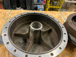 Hamburger Brake Hub Drum Harley Ironhead Sportster FX Boatail Plate shoes 64-72!