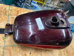 Genuine OEM Harley Davidson FXR Center Fill Red Gas Tank FXRT FXRS