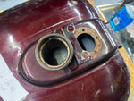 Genuine OEM Harley Davidson FXR Center Fill Red Gas Tank FXRT FXRS