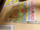 Vtg Basket Ball 5 & dime Store Game Basketball basket bounce Pinball Table Sport