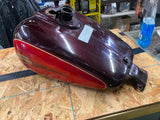 Genuine OEM Harley Davidson FXR Center Fill Red Gas Tank FXRT FXRS