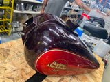 Genuine OEM Harley Davidson FXR Center Fill Red Gas Tank FXRT FXRS