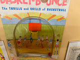Vtg Basket Ball 5 & dime Store Game Basketball basket bounce Pinball Table Sport
