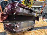 Genuine OEM Harley Davidson FXR Center Fill Red Gas Tank FXRT FXRS