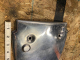 Vtg battery oil tank frame Seat cover SS Harley Panhead Knucklehead Rigid 36-57!