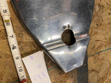 Vtg battery oil tank frame Seat cover SS Harley Panhead Knucklehead Rigid 36-57!