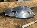 Vtg battery oil tank frame Seat cover SS Harley Panhead Knucklehead Rigid 36-57!