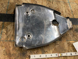 Vtg battery oil tank frame Seat cover SS Harley Panhead Knucklehead Rigid 36-57!