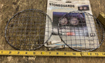 Vtg Headlight Covers Screen Rally Stone Guards 7" Baja Motorcycle Truck Auto Pr!
