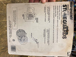 Vtg Headlight Covers Screen Rally Stone Guards 7" Baja Motorcycle Truck Auto Pr!