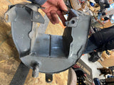 Vtg oil tank Harley Panhead Knucklehead Chopper Modified Rigid Swingarm Flathead