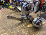 Vtg OEM Spotlight Passing Lamp Assy Clear hooter horns Shovelhead Panhead FLH!