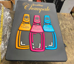 Sparkling Champale Light Up Beer Sign Man Cave Garage Tavern Champagne 18x11 NOS