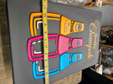 Sparkling Champale Light Up Beer Sign Man Cave Garage Tavern Champagne 18x11 NOS