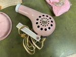 Vintage 1950s Made In USA Manning Bowman Atomic Pink Hair Dryer Stand Adjustable