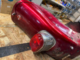 Rear Fender Harley FLH Panhead Shovelhead Electra Glide 1958-1972 Early tailight
