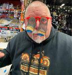 Vtg Comic Book Prank Trick Glasses 1970's Spring loaded Funny Party Gag!