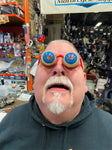 Vtg Comic Book Prank Trick Glasses 1970's Spring loaded Funny Party Gag!