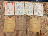 Vtg Cub Scouts Etna Pa Card James Stein ID Troup # 75 1951-1958 Lot!
