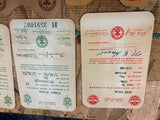 Vtg Cub Scouts Etna Pa Card James Stein ID Troup # 75 1951-1958 Lot!
