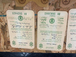 Vtg Cub Scouts Etna Pa Card James Stein ID Troup # 75 1951-1958 Lot!