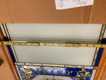 Vtg Molson Golden Canada Stained Glass Message Board Beer Sign Breweriana NOS