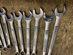 Vtg Craftsman American Wrench Set 12 point open end extras 5/16-3/4 usa sae