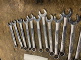 Vtg Craftsman American Wrench Set 12 point open end extras 5/16-3/4 usa sae
