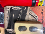 Vtg Auto Tire Pressure monitor Acc Advertising Sign Ford Mercuri Capri RS Hot Ro