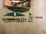 Vintage 1968 Monogram JU-87G1 Stuka PA 207 1/4" Scale Model Kit Plastic