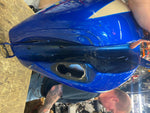 4.5 Gallon Harley Sportster Custom 883c 1200c Blue White 2007^ OEM Factory Large