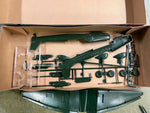 Vintage 1968 Monogram JU-87G1 Stuka PA 207 1/4" Scale Model Kit Plastic