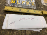 NOS License Plate Topper Panhead Knucklehead Hot rod Vtg Auto Truck Harley Acc!