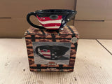 Vintage Harley Davidson By Vandor Stars N' Stripes Helmet Latte Mug In Box