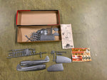 Vintage 1960s The Lindberg Line Republic P47N Thunderbolt 1/4 Scale Model Kit