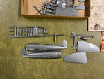 Vintage 1960s The Lindberg Line Republic P47N Thunderbolt 1/4 Scale Model Kit
