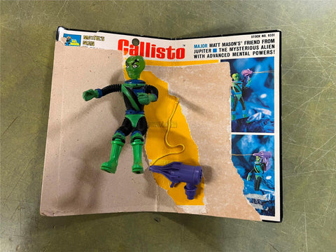 Vintage 1968 Mattel Toys Original Major Matt Mason Callisto Action Figure