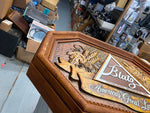 NOS Blatz Americas Great Light up Beer Sign Breweriana Advertising Heilman Wood!