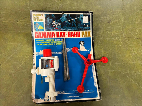 Vintage 1968 Mattel Toys Original Major Matt Mason Gamma Ray-Guard Pak